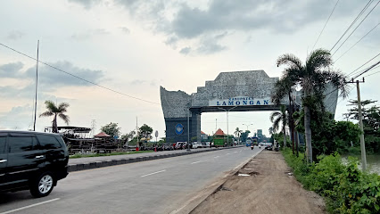 GAPURA SELAMAT DATANG KABUPATEN LAMONGAN | PERBATASAN GRESIK-LAMONGAN